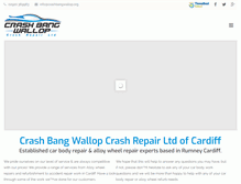 Tablet Screenshot of crashbangwallop.org